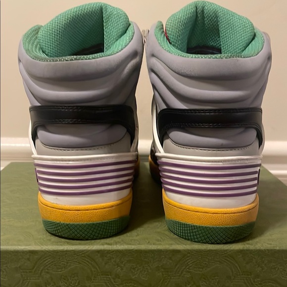 Gucci Multicolor Men’s High-Top Sneakers - Picture 5 of 12
